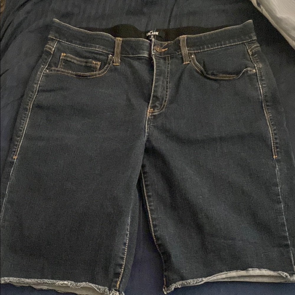 Lularoe Dark Blue Denim Shorts